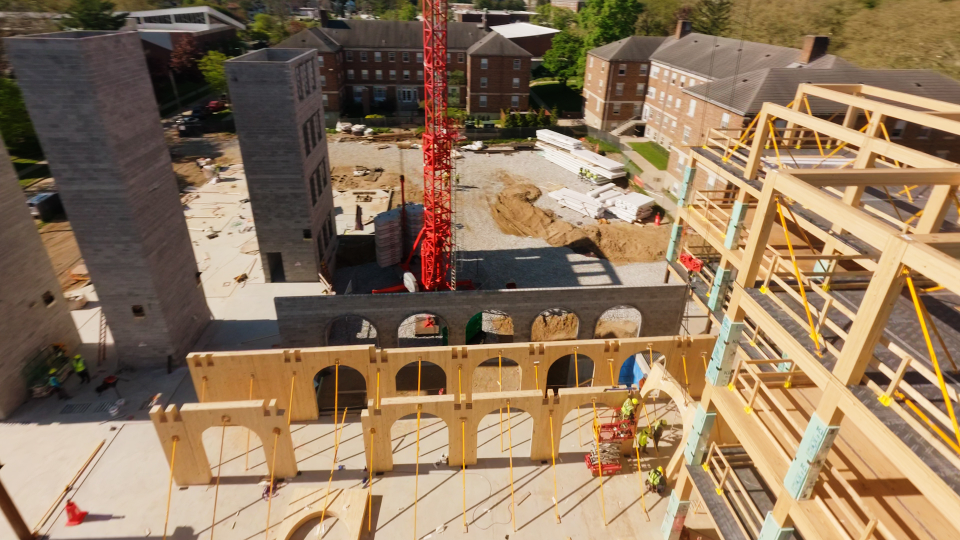 Mass Timber, Up Close: Inside Kalamazoo College's New Residence